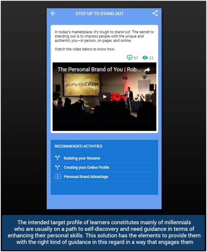 Mobile App for Learning with Gamification and Personalization of learning 4