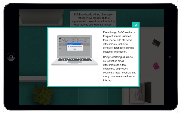 Parallax eLearning example 3