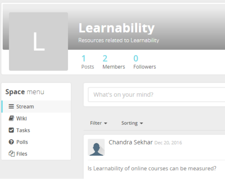 Case Study 1: Cultivating a Learning Community Dashboard 