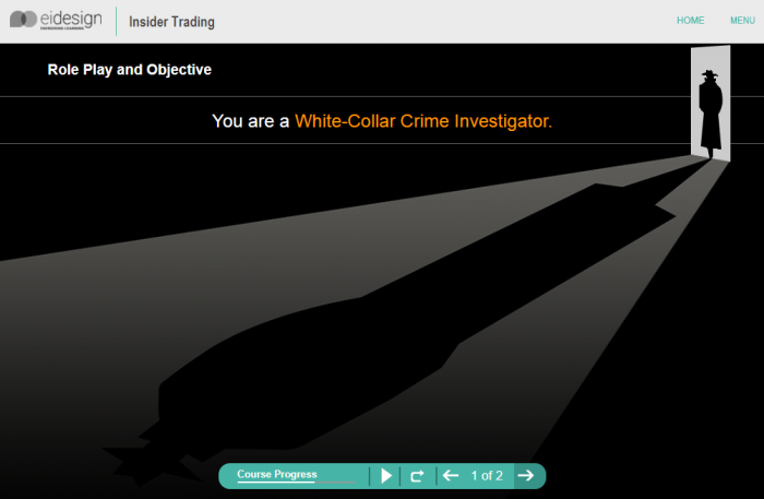 Online Compliance Training - Insider Trading Level 3 - 1