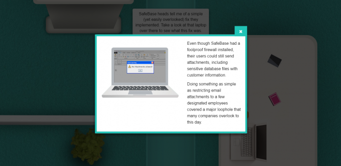 Online Compliance Training - eLearning Microlearning Nugget Parallax 3