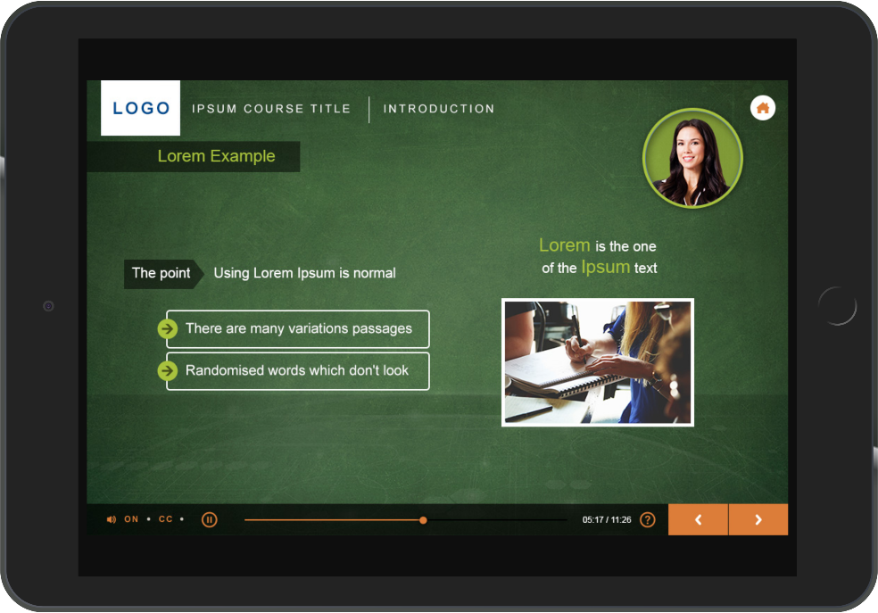 Example 2: Interactive Videos for an Immersive Blended Learning Experience