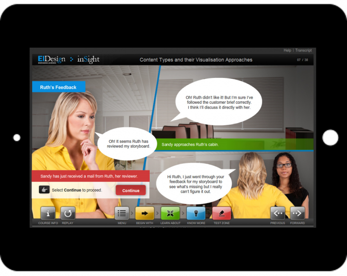 storytorial or story based learning approach Example 5