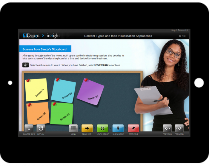 storytorial or story based learning approach Example 6