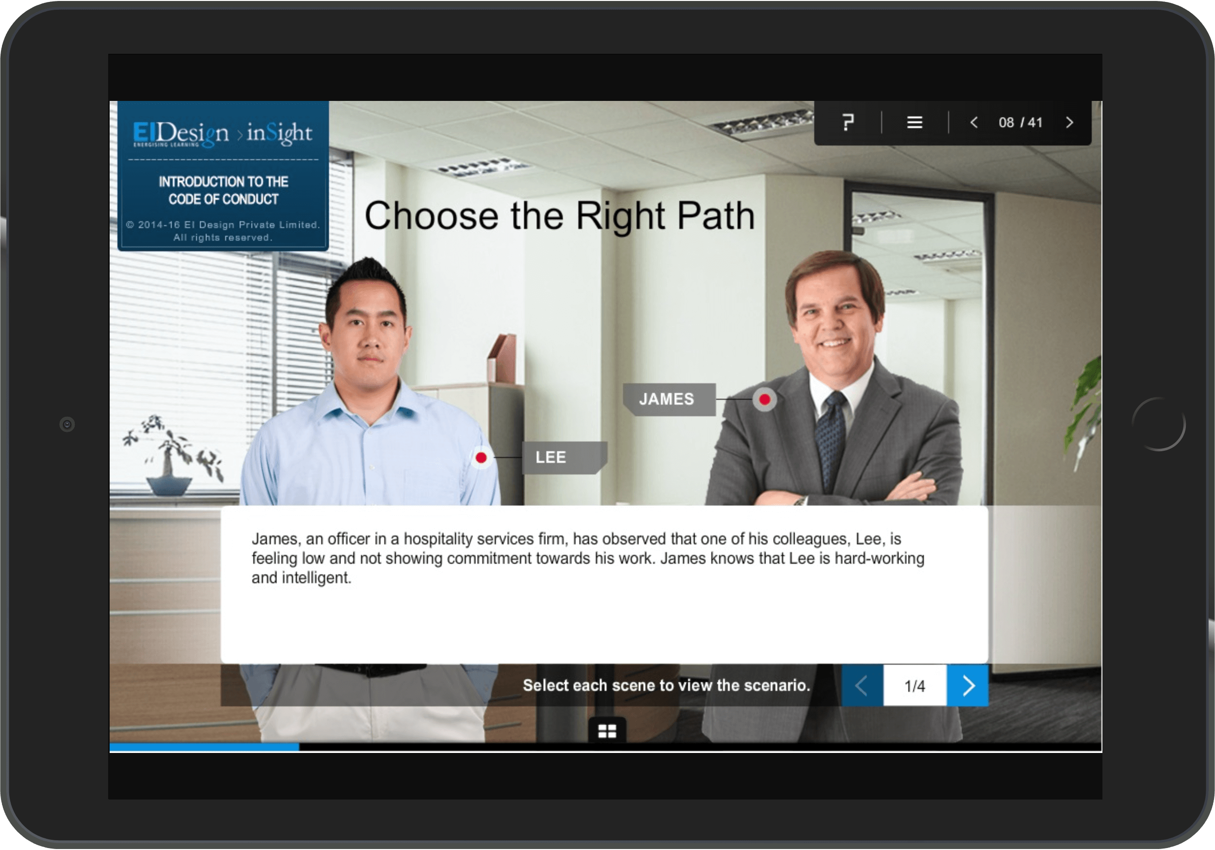 Compliance program Case Study - Choose Right Path