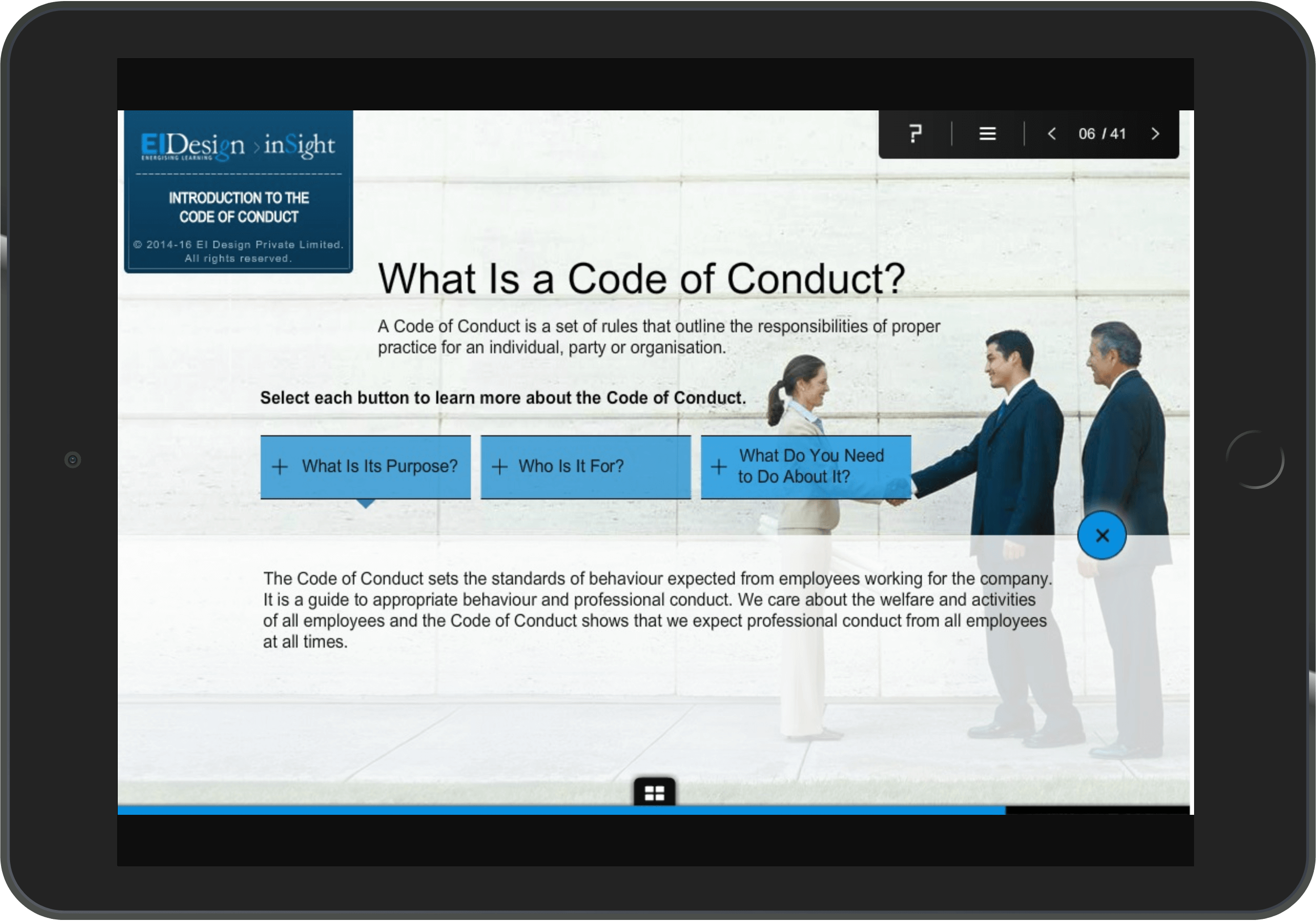 Compliance program Case Study - Context-Setting