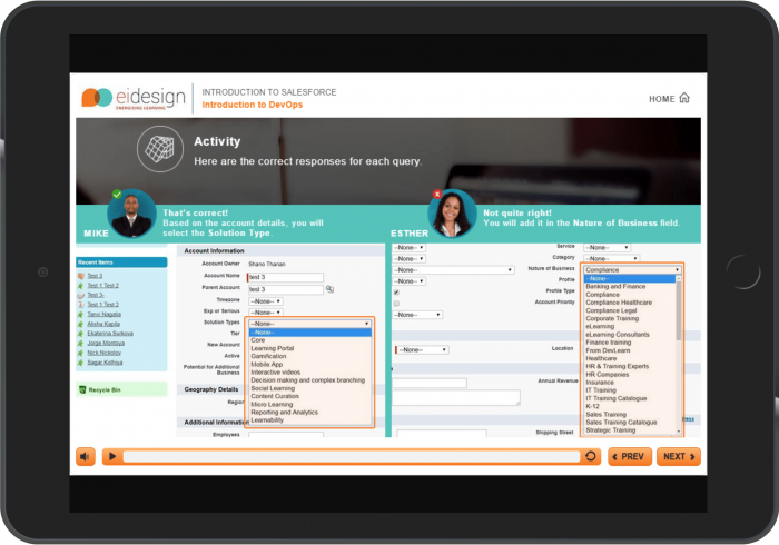 Application Simulations Training Scenario Based Learning and ROI