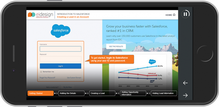 Formal Training – Application Simulations Training