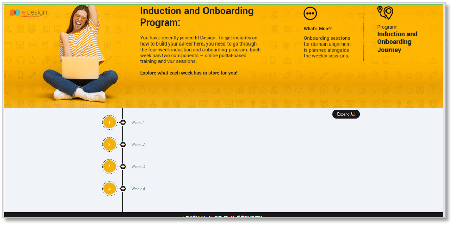 Transforming Instructor-Led Induction and Onboarding Training to a Virtual Mode