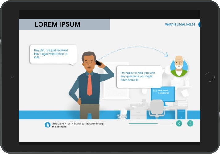 Example 1 :Enhancing Learner Engagement with Personalization and Scenario Based Learning-Description 2