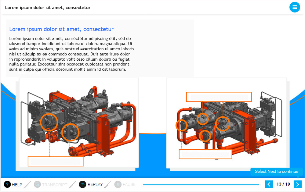 Immersive Learning Example - Equipment Simulations 1