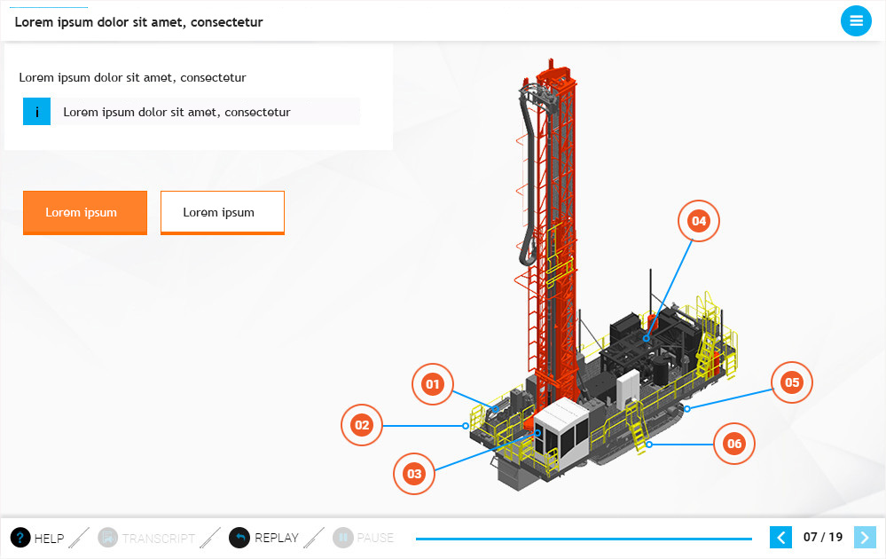 Immersive Learning Example - Equipment Simulations 3